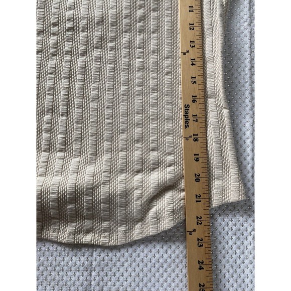 Free People Party in the Back Top Mock Neck Open Back Scarf Cream blue - Picture 13 of 16